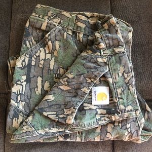 Mens Camouflage Carhartt Pants size 36x30